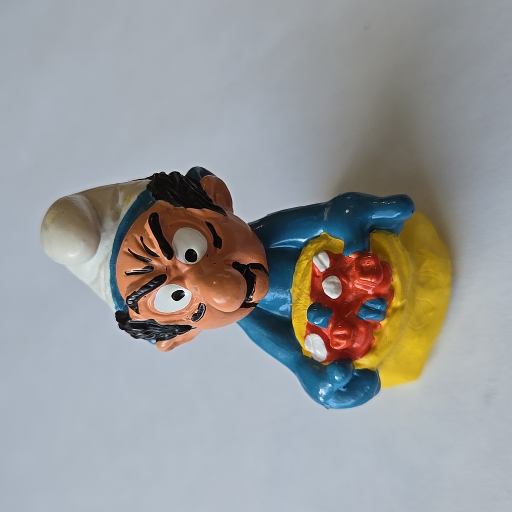 Vintage Peyo Schleigh Gargamel Halloween Mask Smurf 1984 Portugal